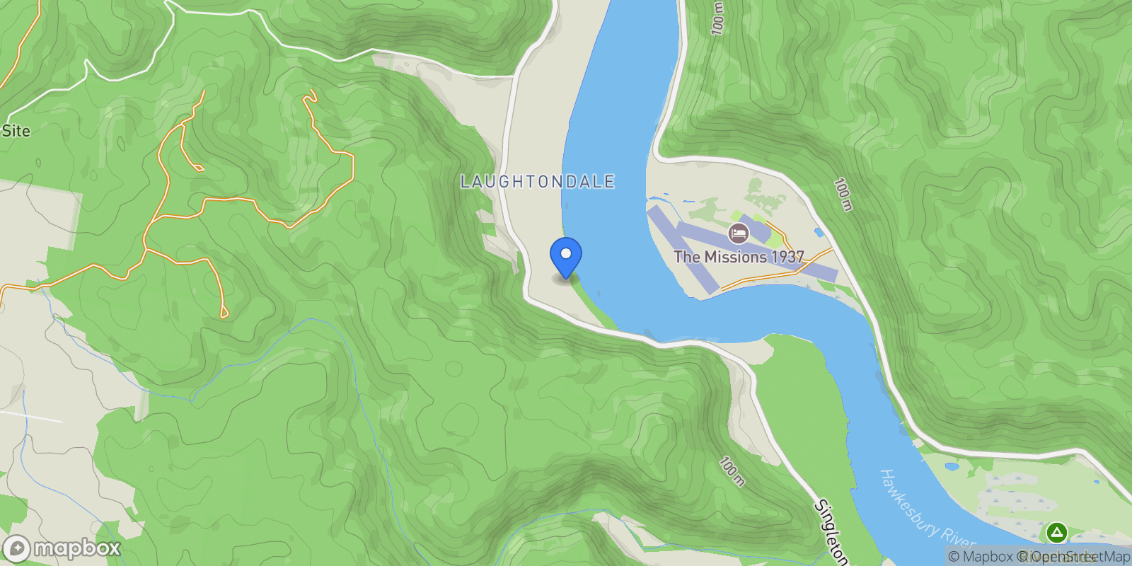 Map showing 769 Singleton Rd, Laughtondale NSW 2775, Australia, Laughtondale, New South Wales, Australia.