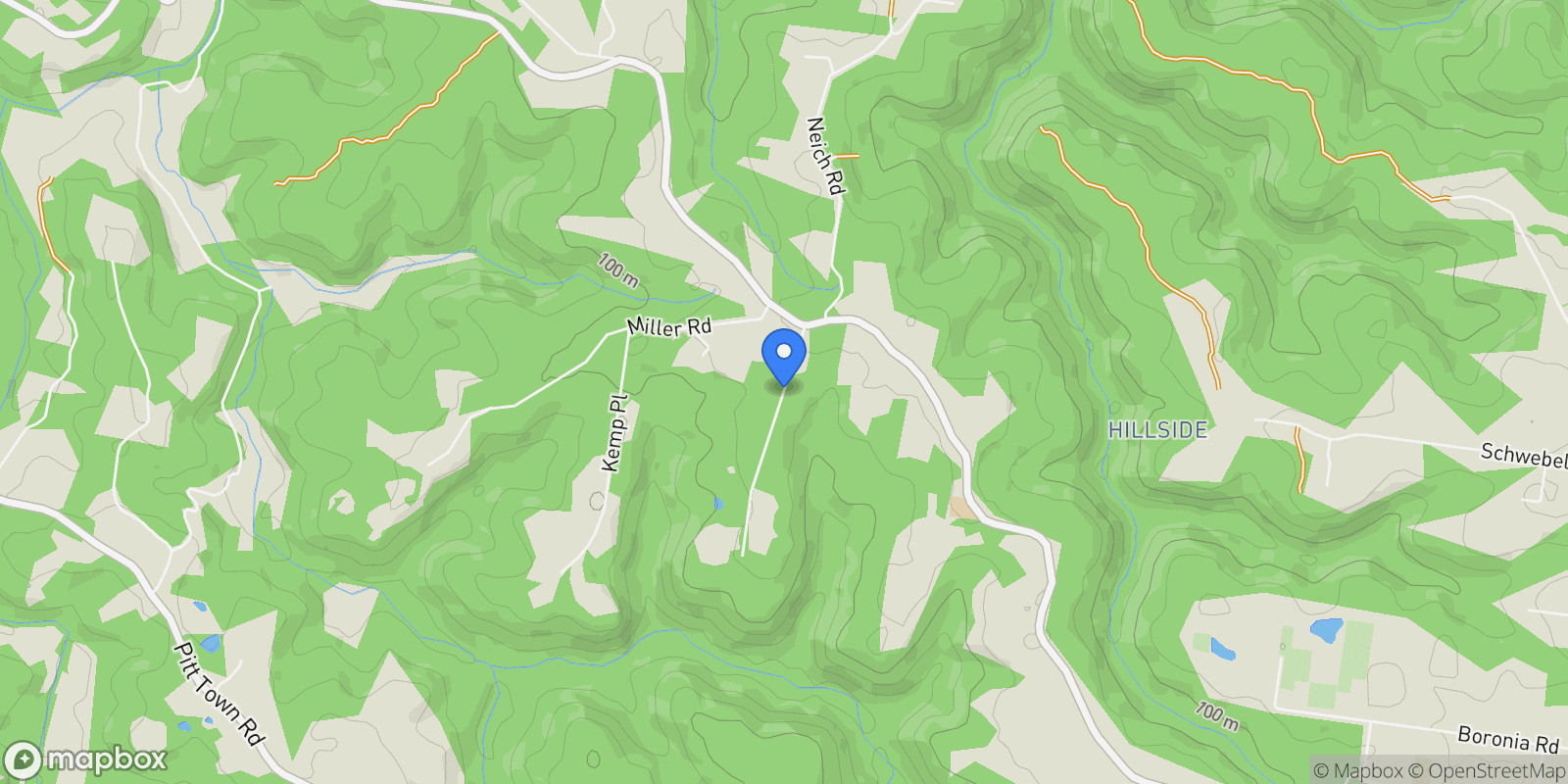 Map showing Vesperman Rd, Glenorie NSW 2157, Australia, Glenorie, New South Wales, Australia.