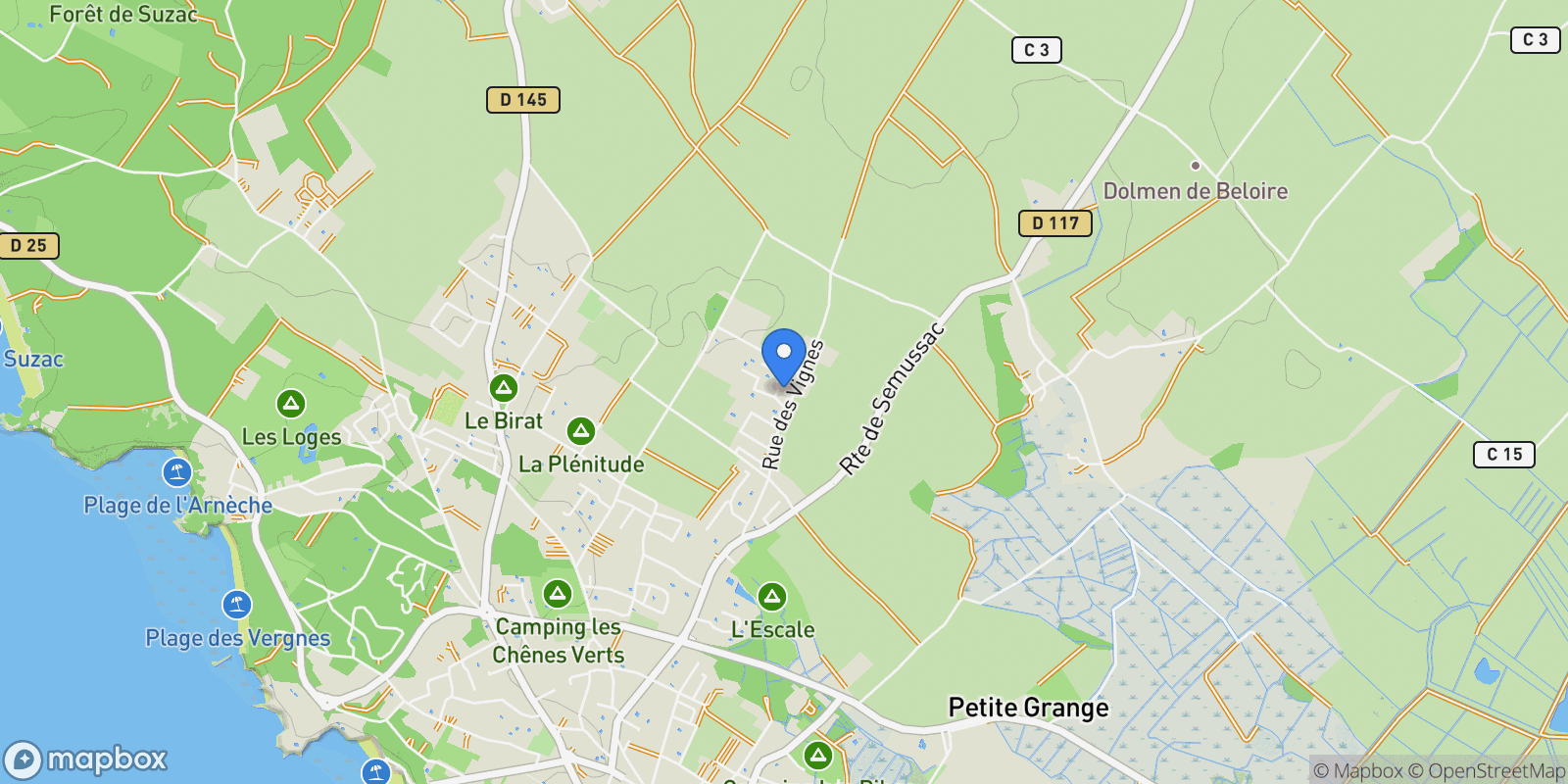 Map showing Meschers-sur-Gironde, Nouvelle-Aquitaine, France.
