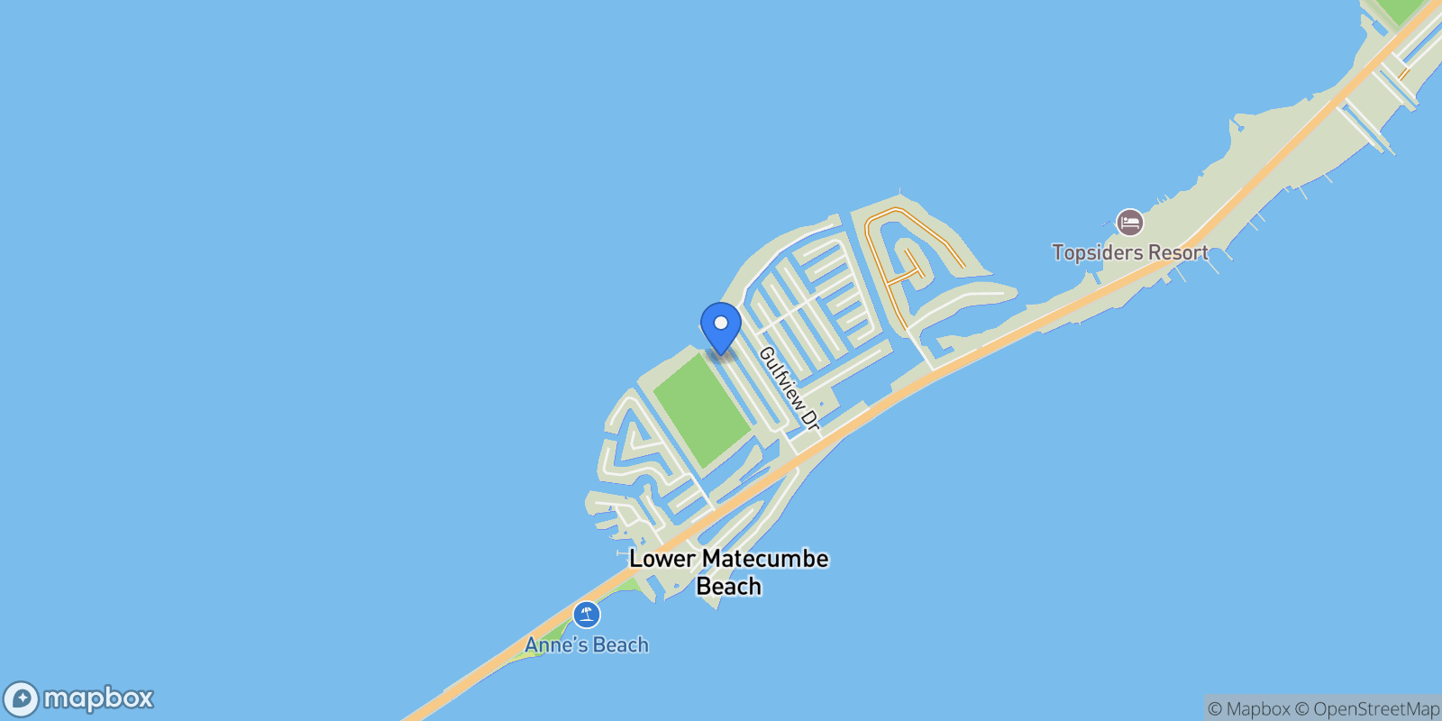 Map showing 172 Venetian Drive, Islamorada, FL 33036, Islamorada, Florida, United States.