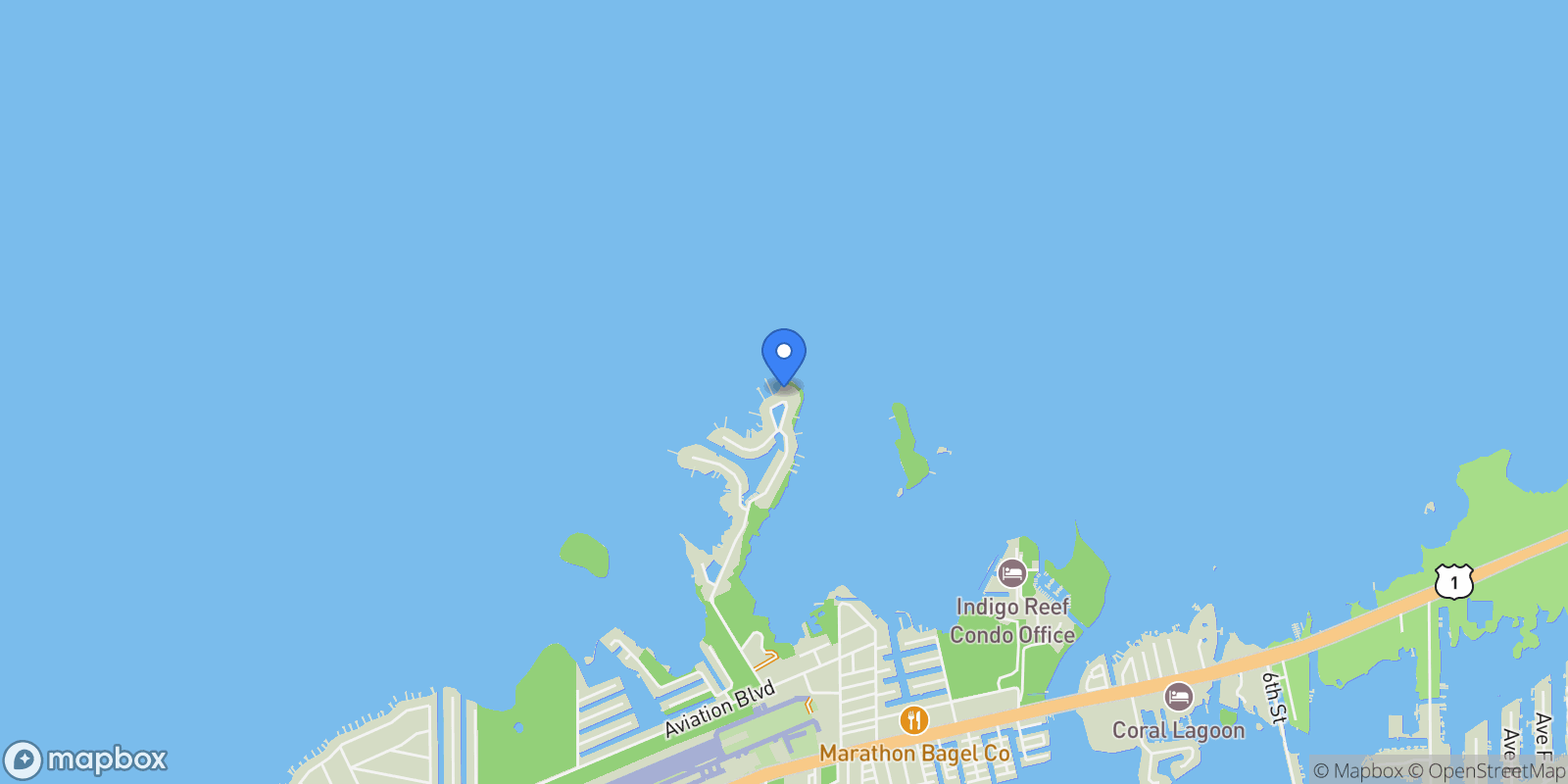 Map showing 111 Windy Point Circle, Marathon, FL 33050, Marathon, Florida, United States.