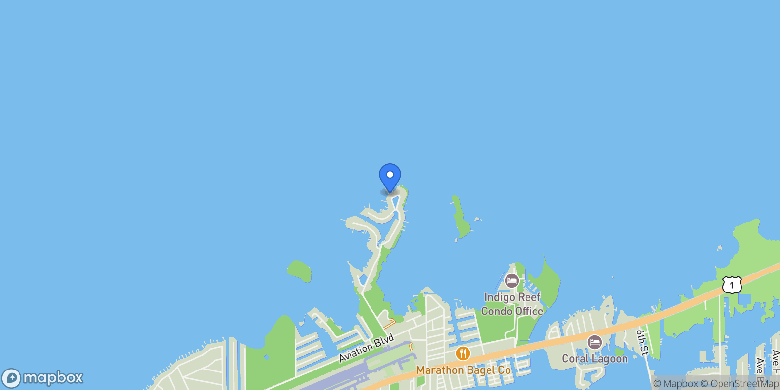 Map showing 115 Windy Point Circle, Marathon, FL 33050, Marathon, Florida, United States.