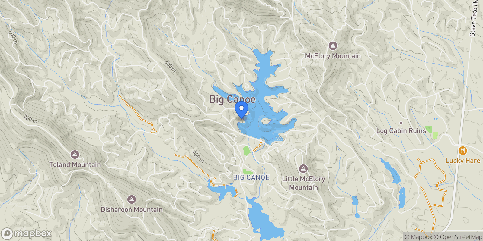 Map showing Jasper, Georgia, United States.