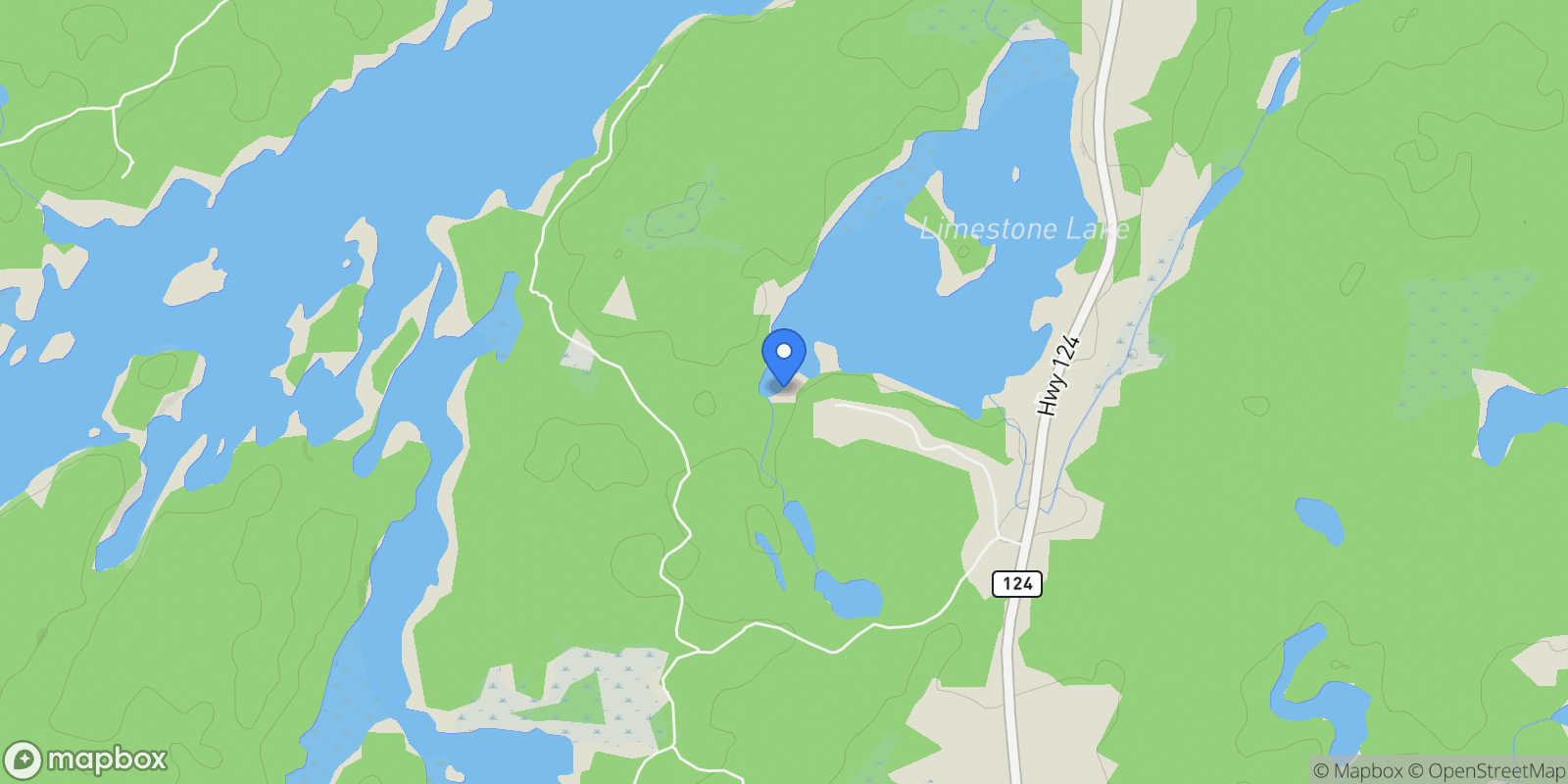 Map showing 35 SHAKELL Road, Dunchurch, Ontario, Canada.