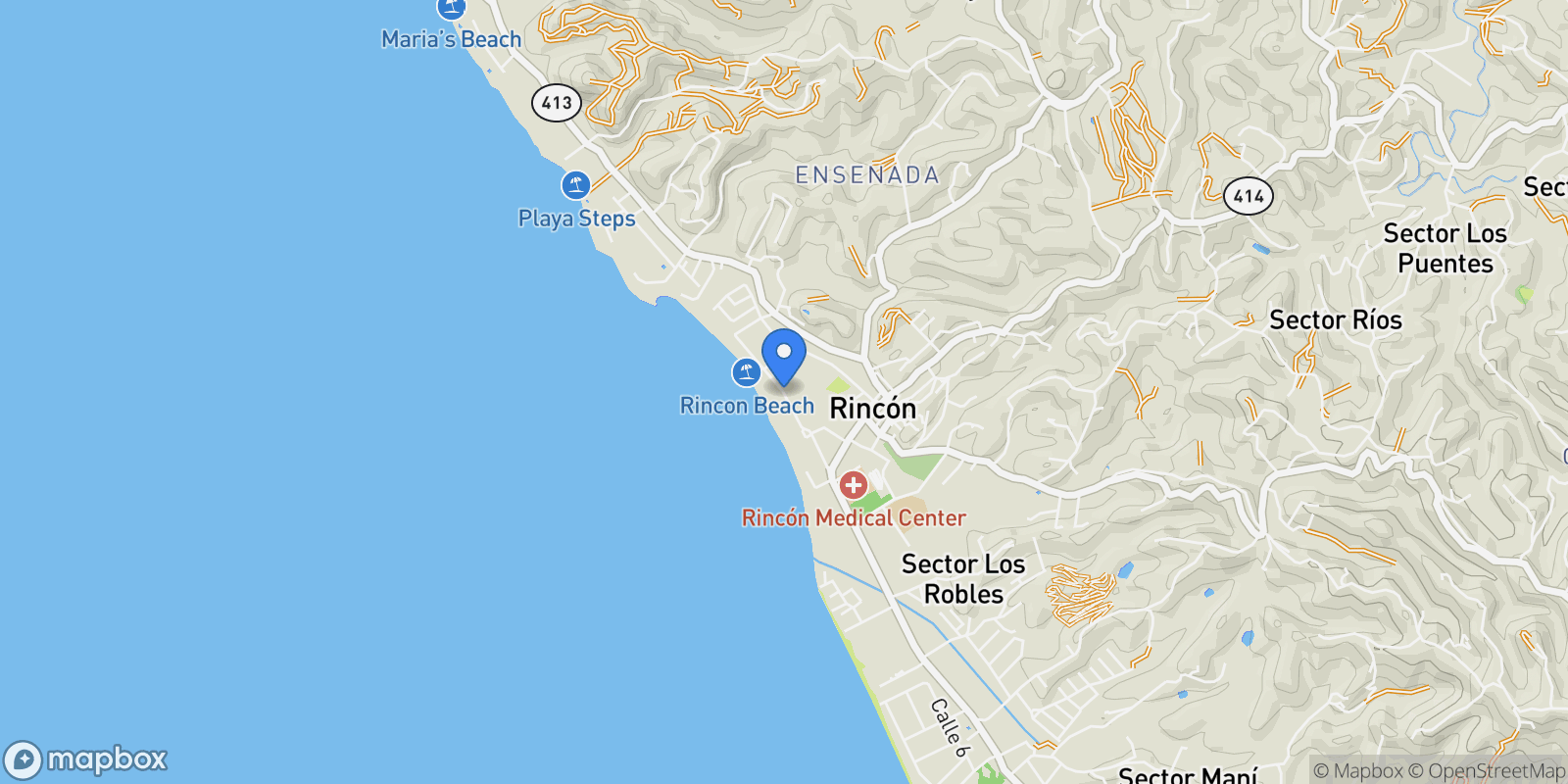 Map showing Rincon CALLE CAMBIJA 603, Rincon, New Mexico, United States.