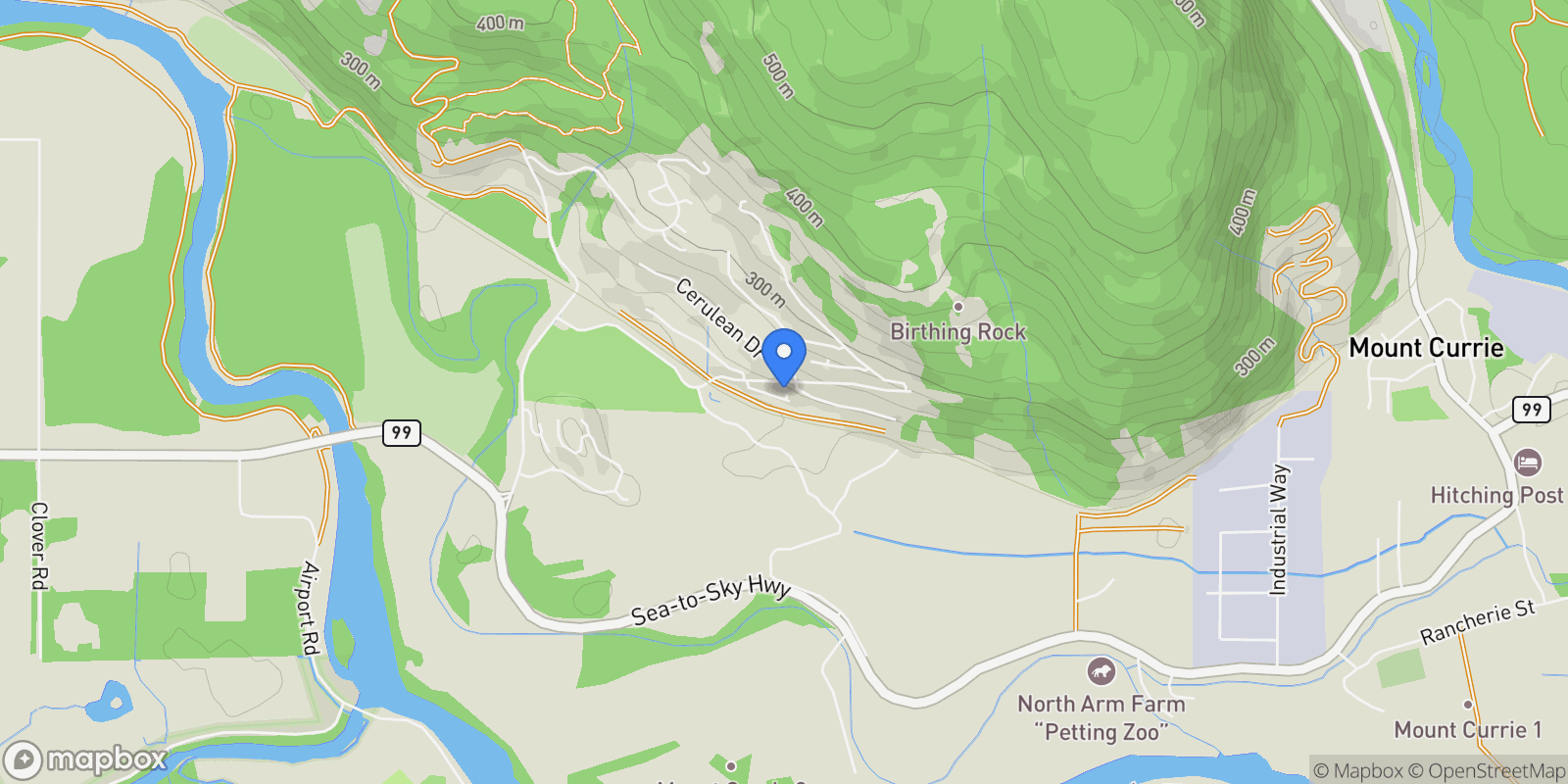Map showing 3011 Tenqille Place, Pemberton, BC, V0N2L3, CANADA, Pemberton, British Columbia, Canada.