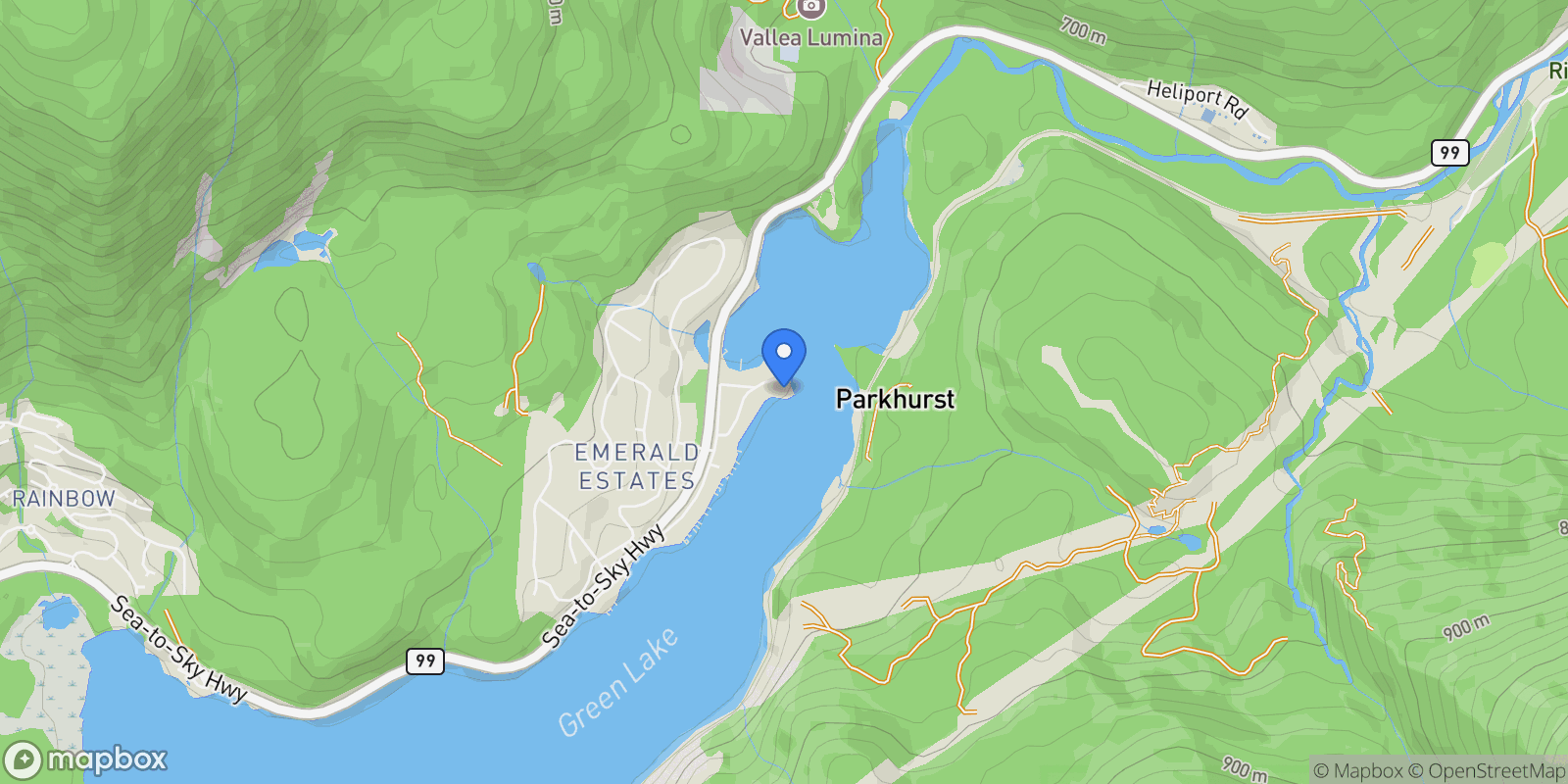 Map showing 9249 Lakeshore Drive, Whistler, BC, V8E0G6, CANADA, Whistler, British Columbia, Canada.