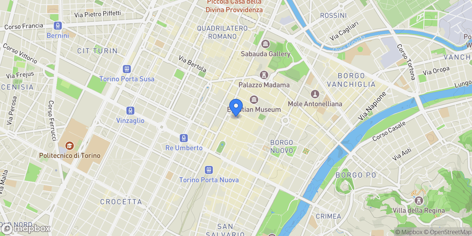 Map showing Via Roma, 222, 10122 Torino TO, Italy, Turin, Piedmont, Italy.