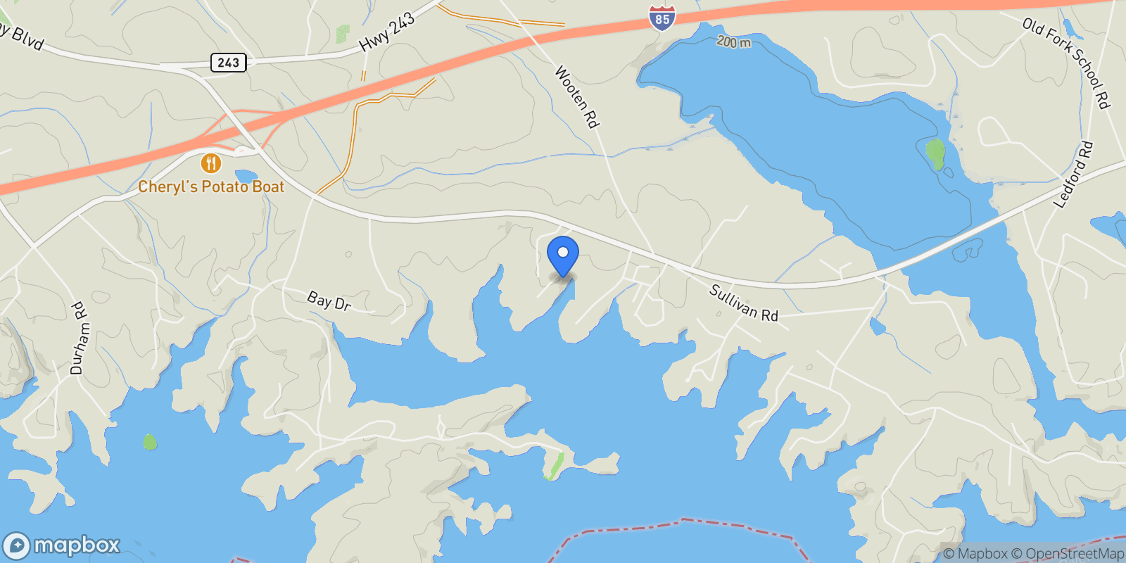 Map showing 137 Heron Court, Fair Play, SC 29643, Fair Play, South Carolina, United States.