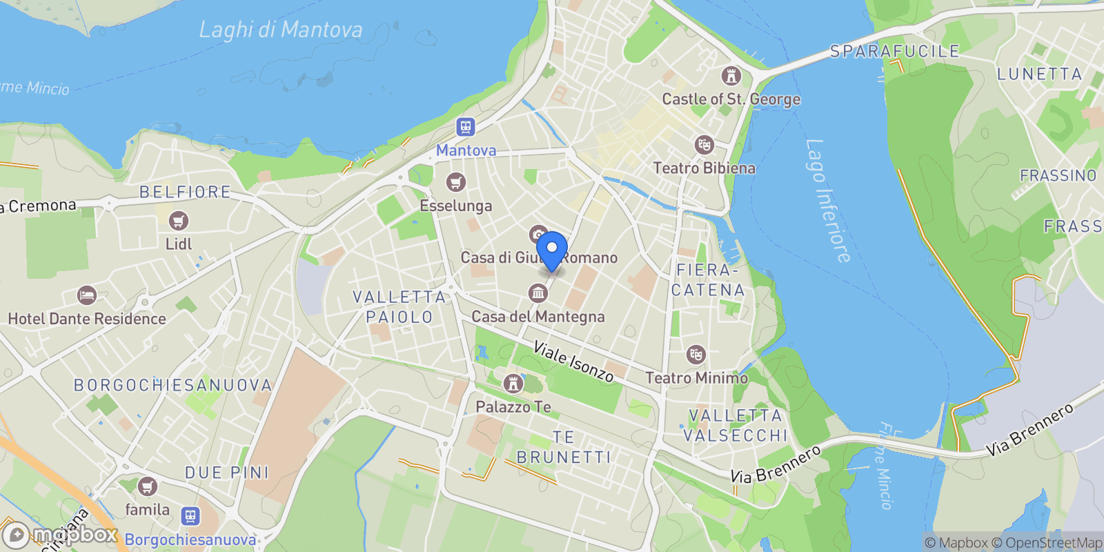 Map showing Corte Tenca, Lombardy, Italy.