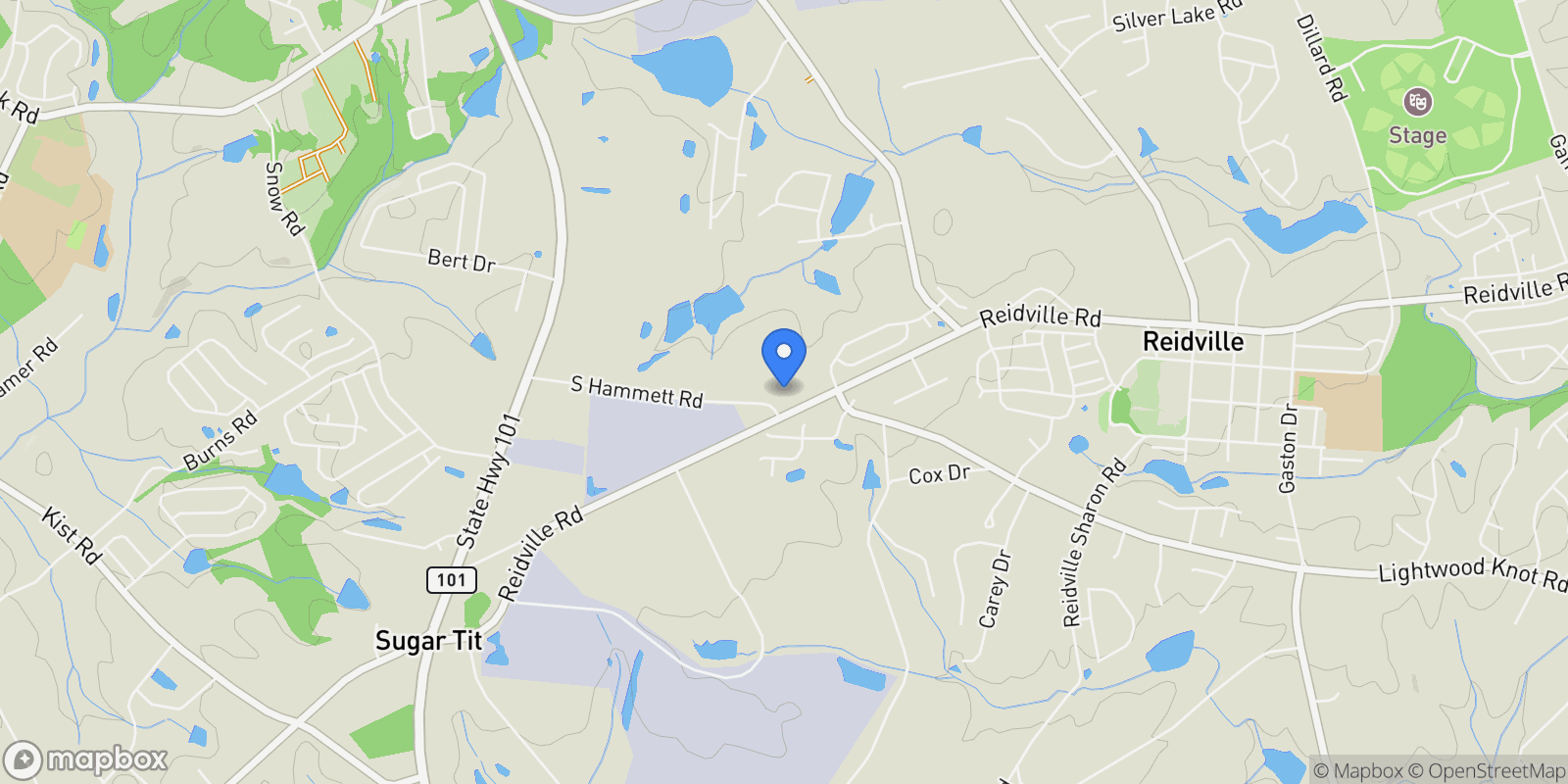 Map showing 0 S Hammett Road, Woodruff, SC 29388, Greer, South Carolina, United States.