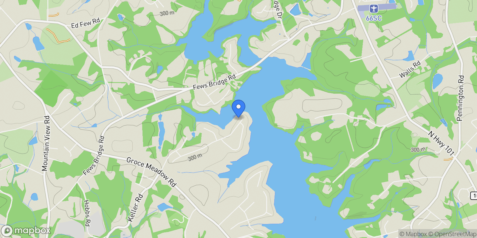 Map showing 201 King Eider Way, Taylors, SC 29687, Taylors, South Carolina, United States.