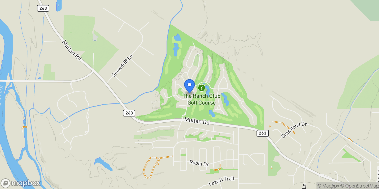 Map showing 2625 Tanbark Way #A, Missoula, Montana, United States.