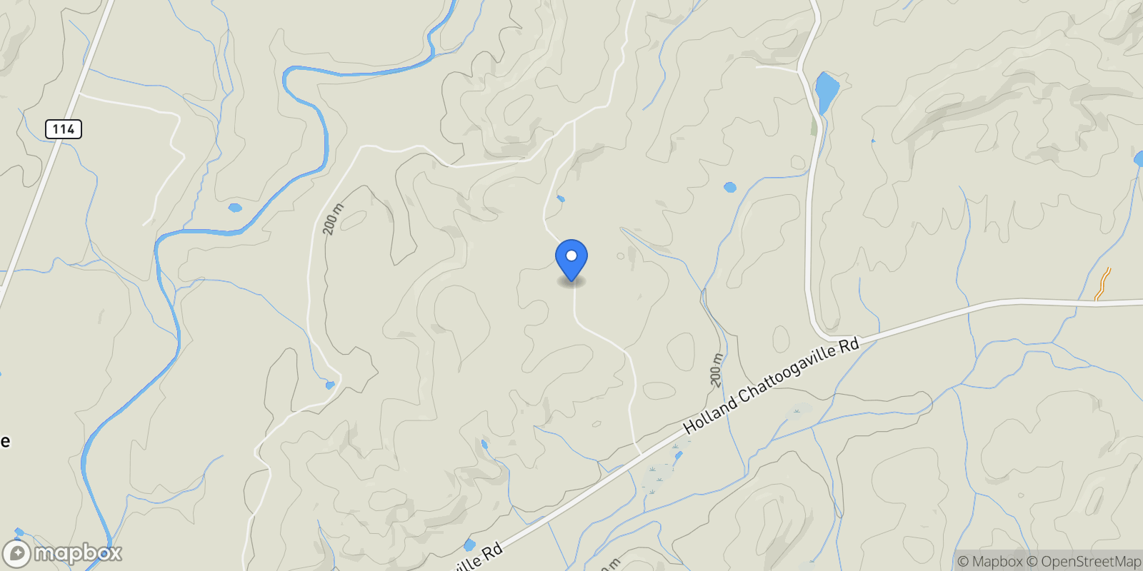 Map showing 664 Wiggins Road, Lyerly, Georgia, United States.