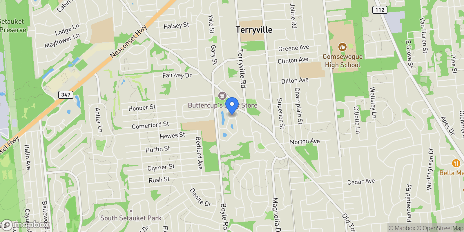 Map showing 204 Caroline Court , Port Jefferson Station, NY 11776, Port Jefferson Station, New York, United States.