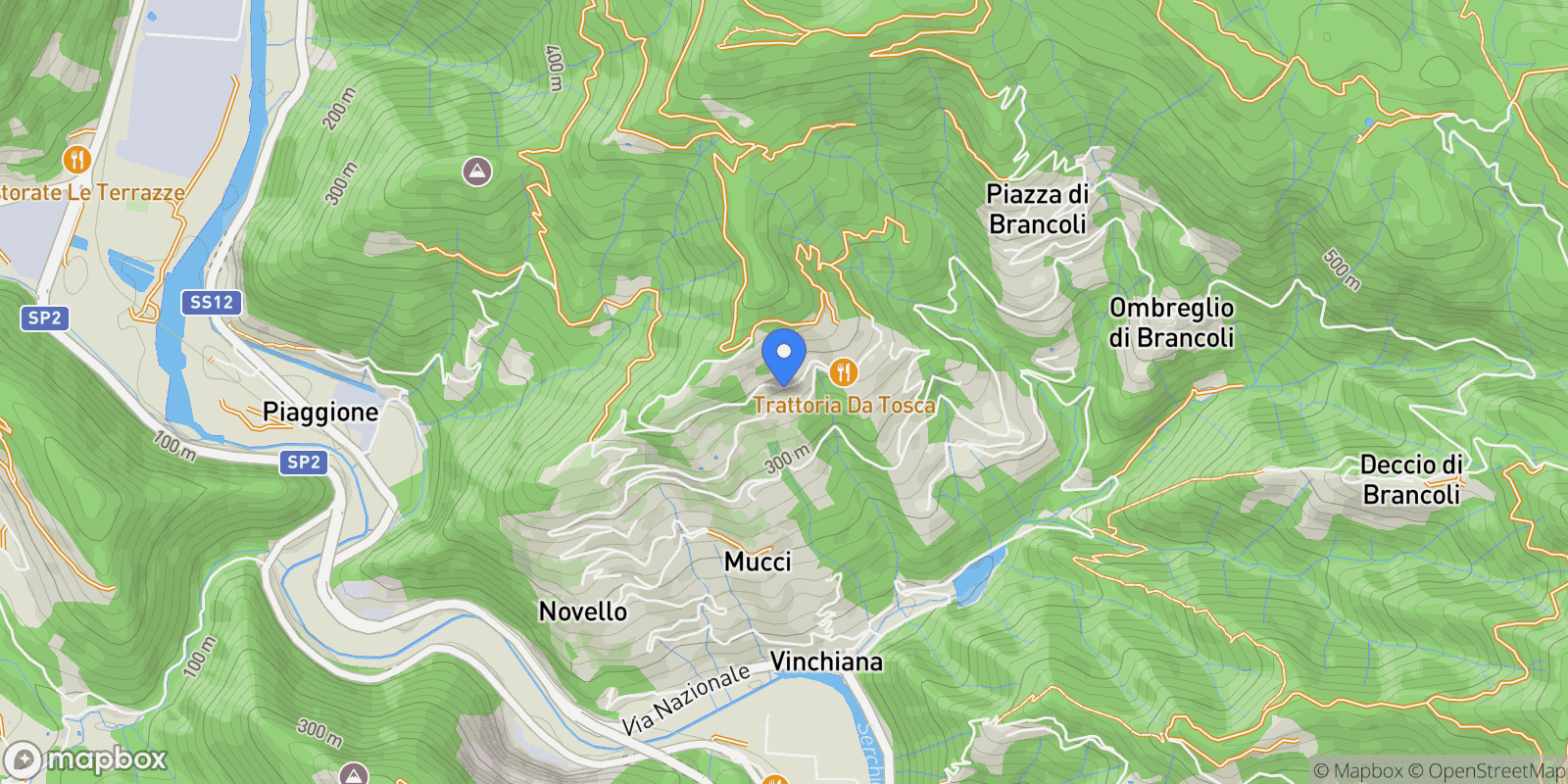 Map showing 55100 Pieve di Brancoli, Province of Lucca, Italy, Pieve di Brancoli, Tuscany, Italy.