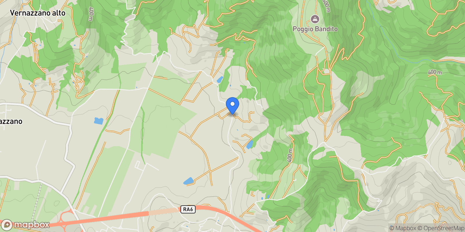 Map showing Località Pischiello, Umbria, Italy.