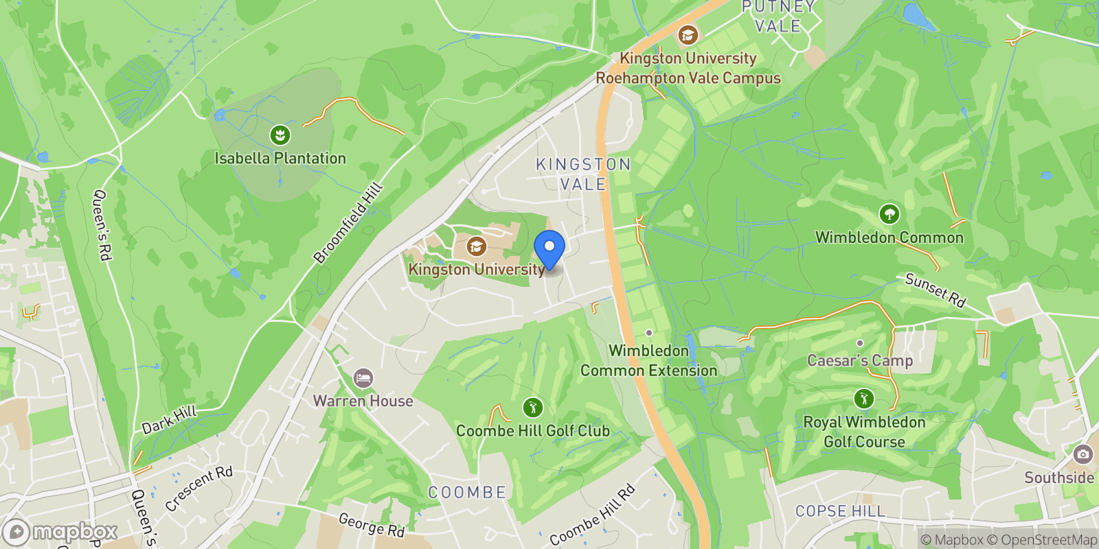 Map showing Bowness Crescent, London, Kingston upon Thames, England, United Kingdom.