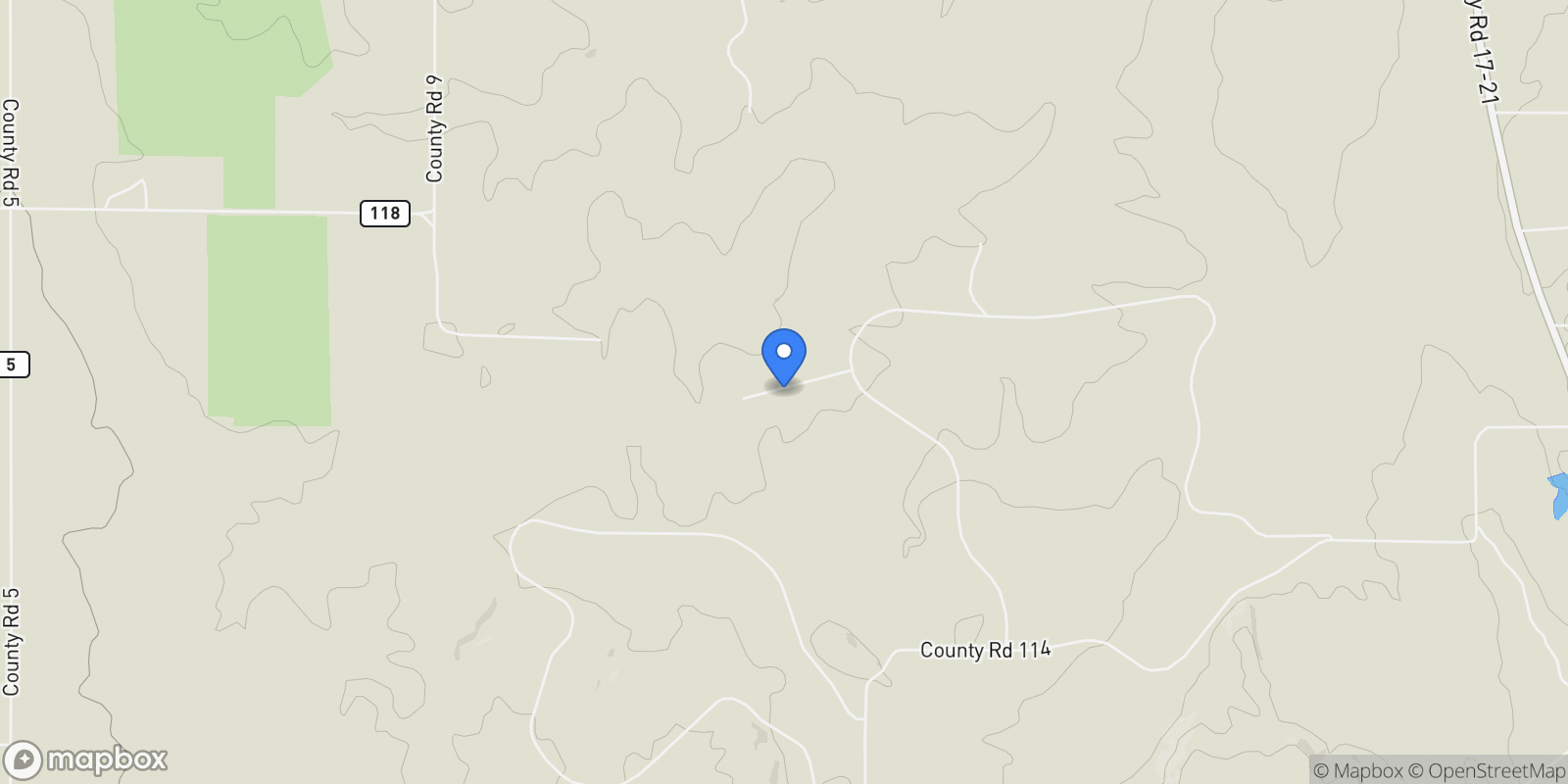 Map showing 2981 Rock Cir, Elizabeth, Colorado, United States.