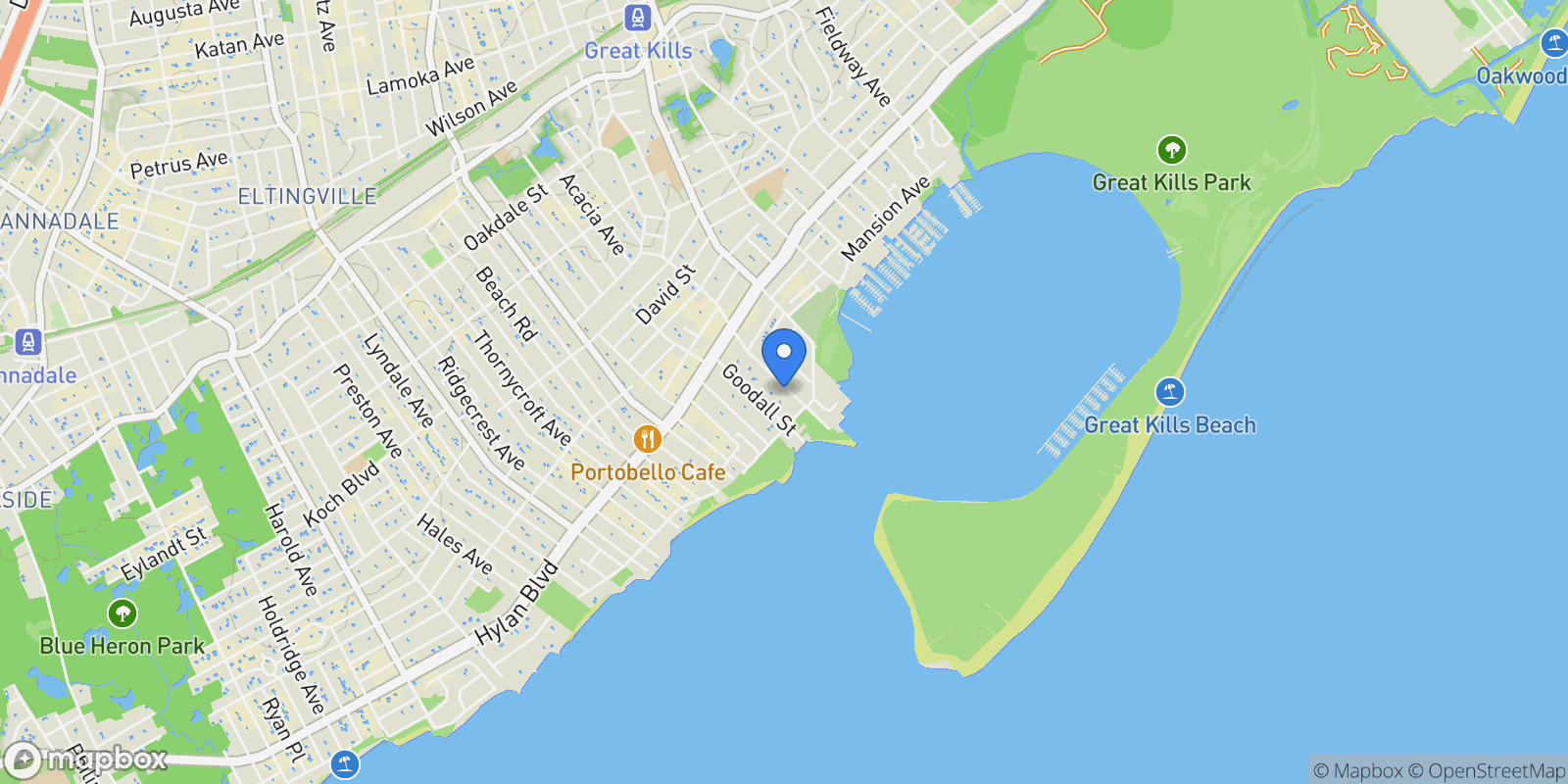 Map showing 224 Wiman Avenue , Staten Island, NY 10308, New York, New York, United States.